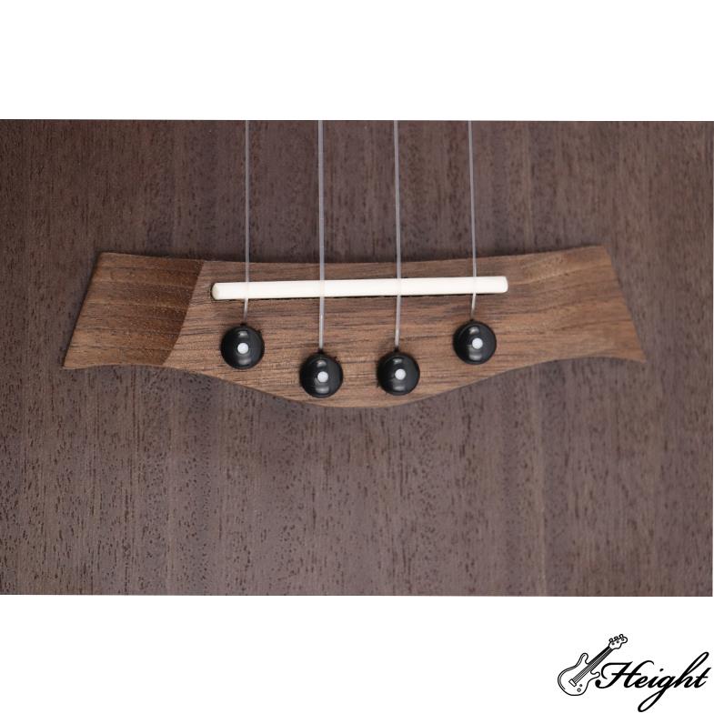 Grey concert custom ukulele 11