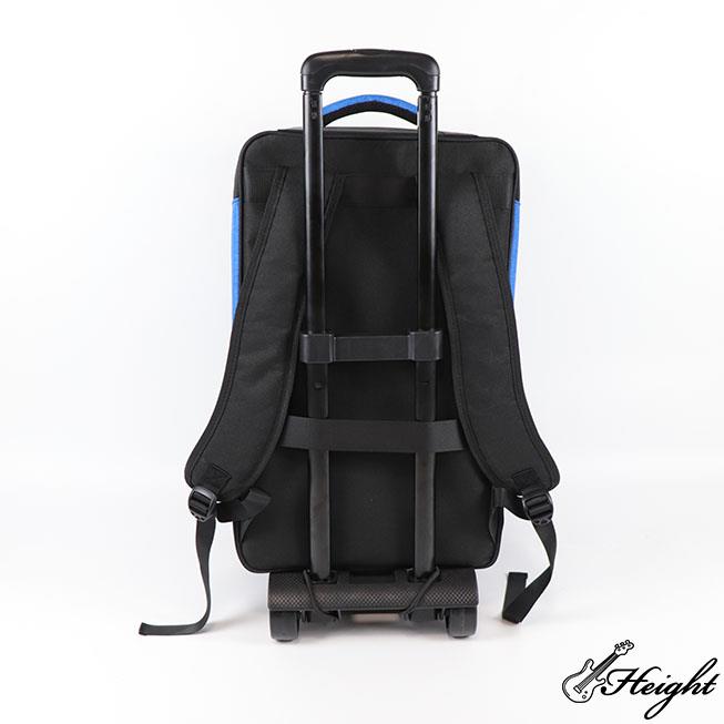 Blue Color  Board Game Backpack With Trolley
