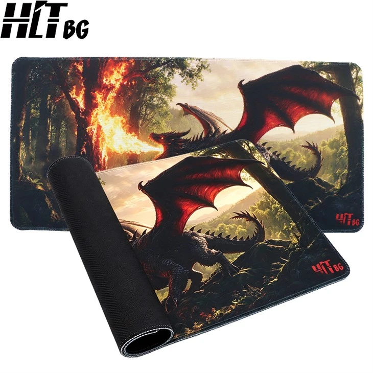Igralna podloga Fantasy Dragon po meri: XL podloga za mizo in igro za MTG