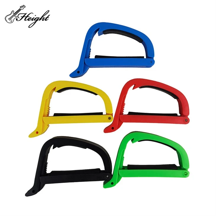 Plastic D Sub Capo Colorful For Acoustic Guitar